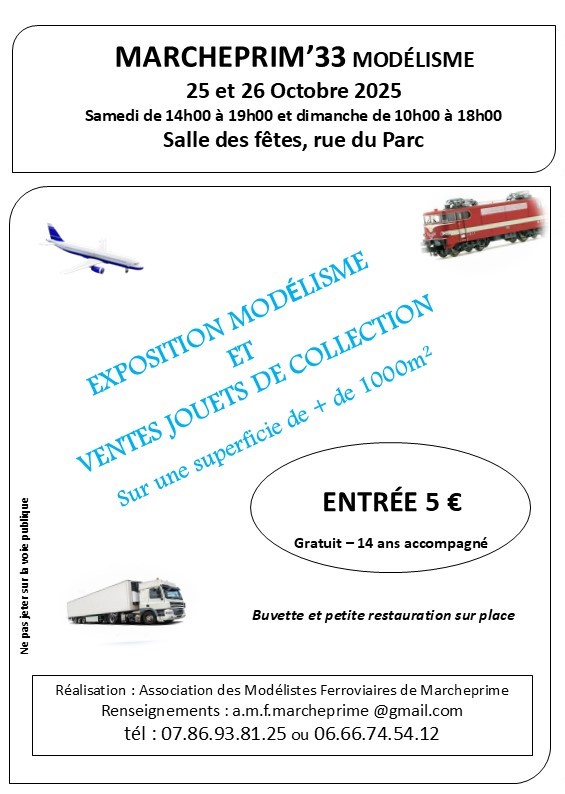 flyer modélisme AMFM 2025