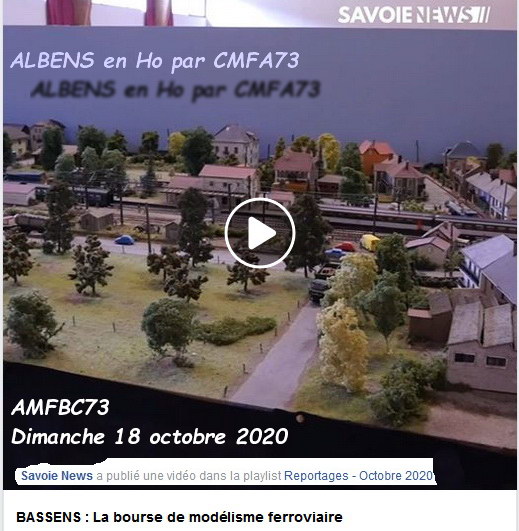 Vidéo savoie News AMFBC73 18octobre 2020
