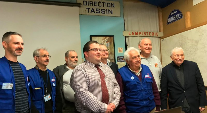 AG FFMF à Lyon en mars 2019, avec Paul DAVID, présent à la création FFMF en 1953, décédé en 2020.