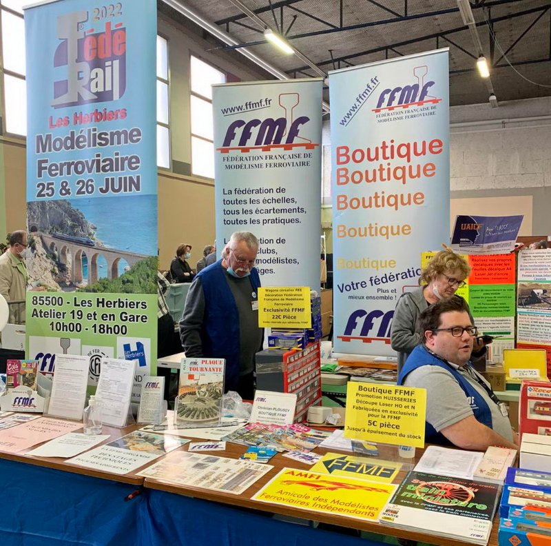 Stand FFMF christian P. et Cédric