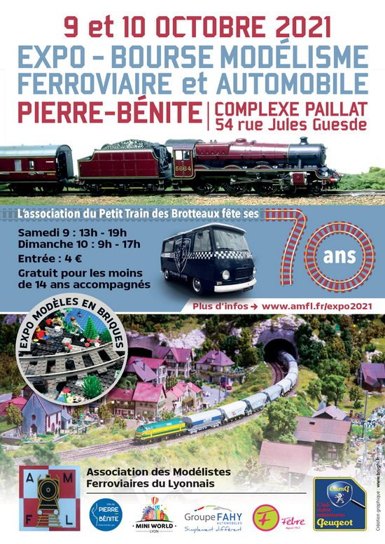 Affiche expo 70 ans AMFL69 oct2021
